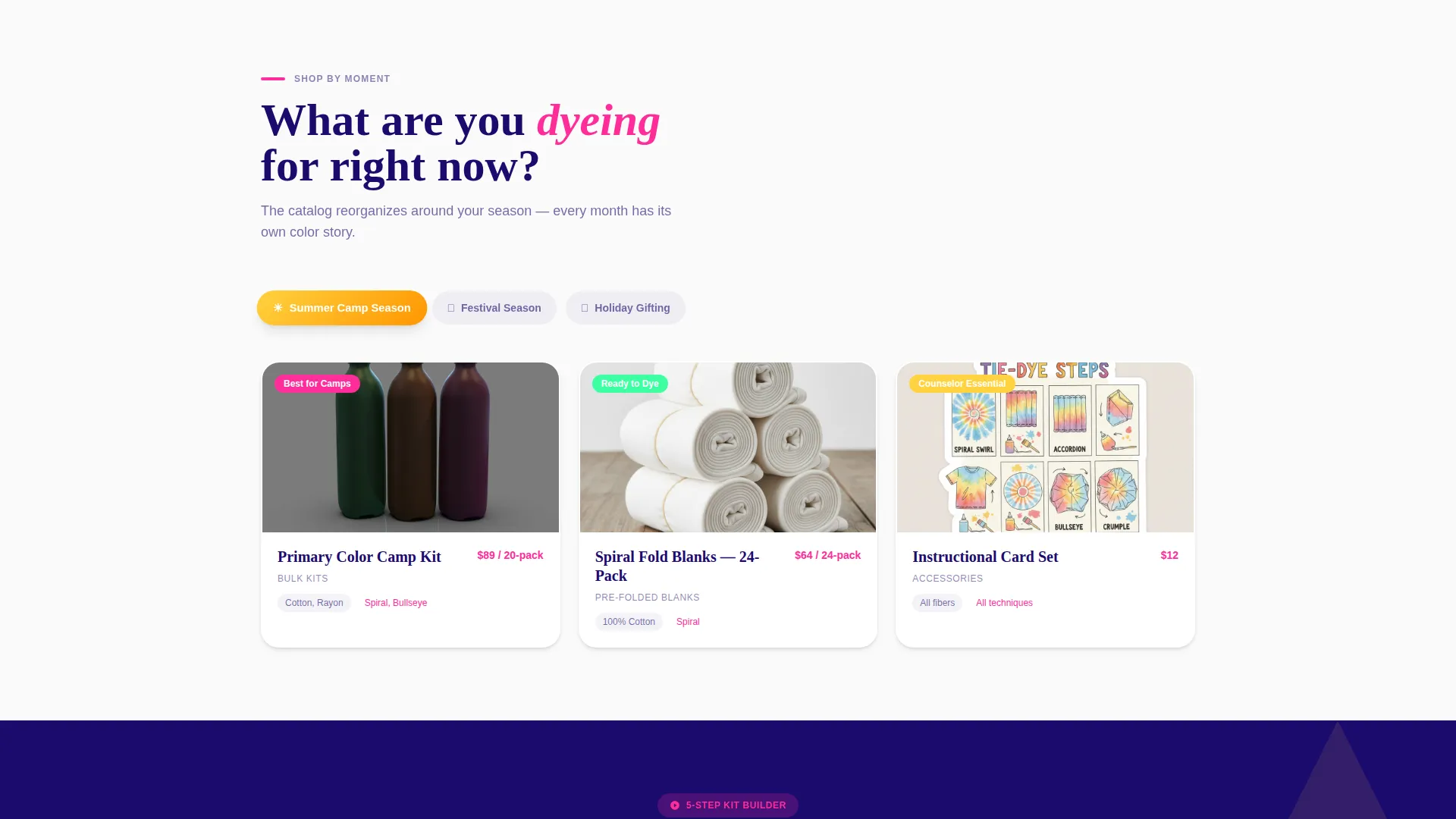 Hobby & Passion Supplies Professional Website Template