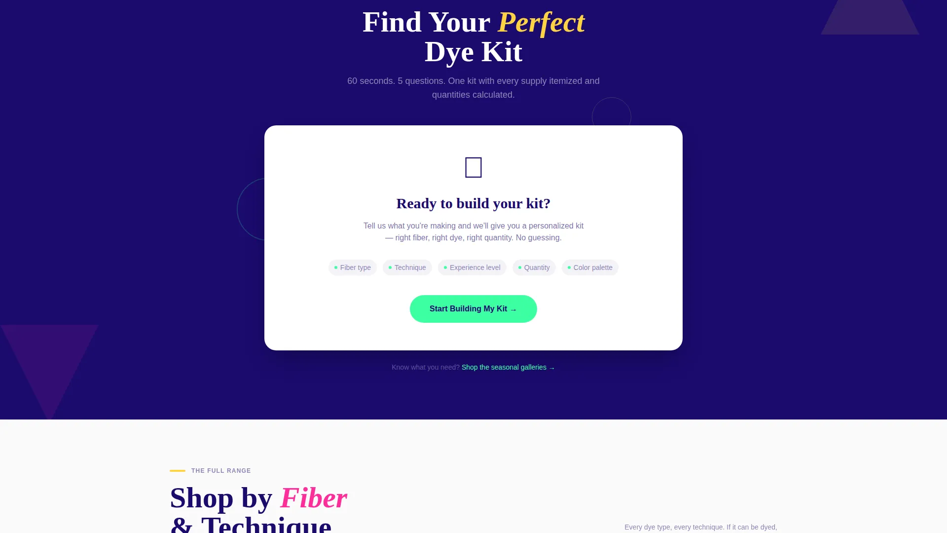 Hobby & Passion Supplies Professional Website Template
