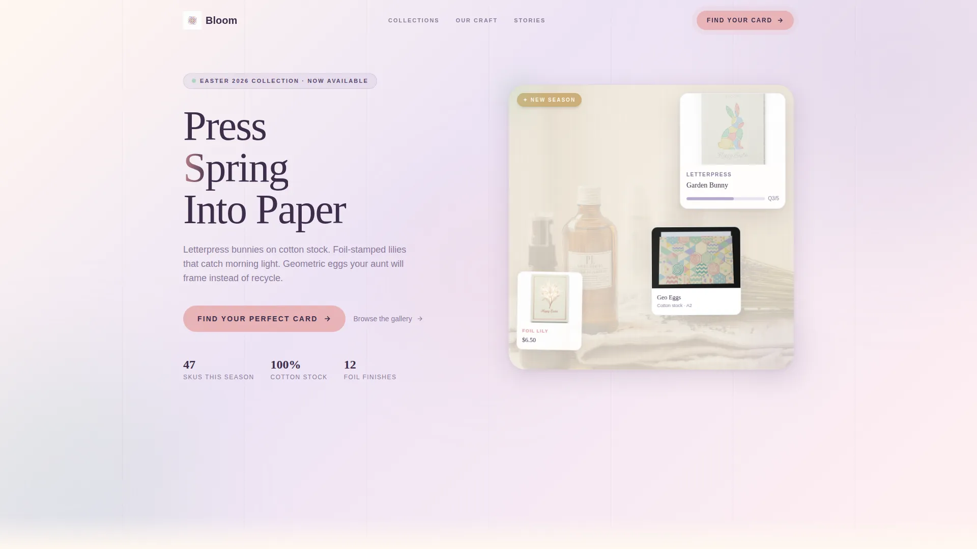 Easter Business Professional Website Template