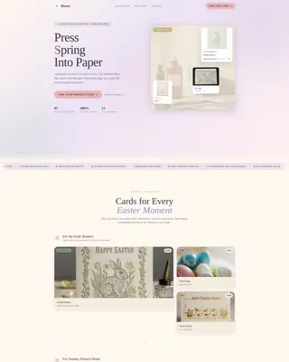 Easter Business Professional Website Template