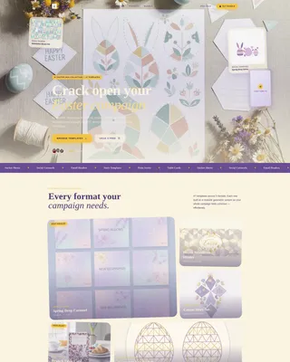 Easter Business Reviews Website Template
