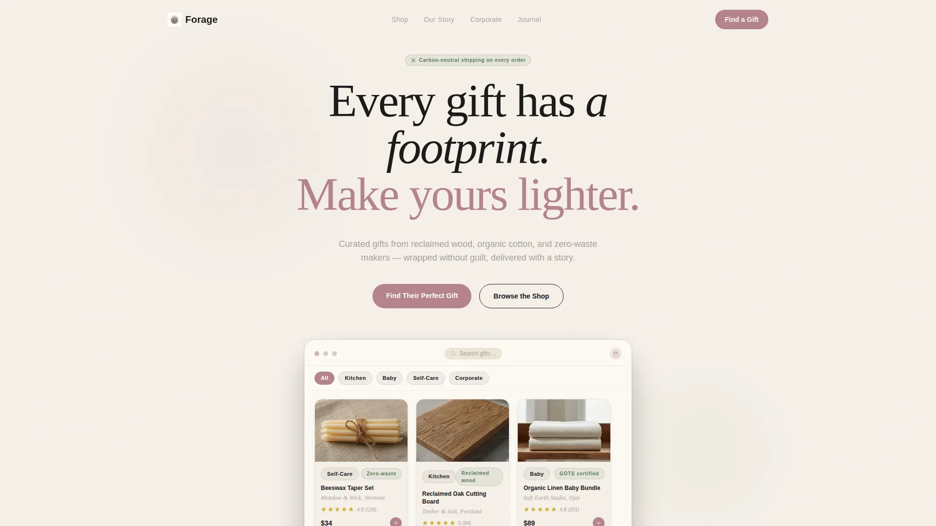 Eco-Friendly Business Specialist Blog Website Template