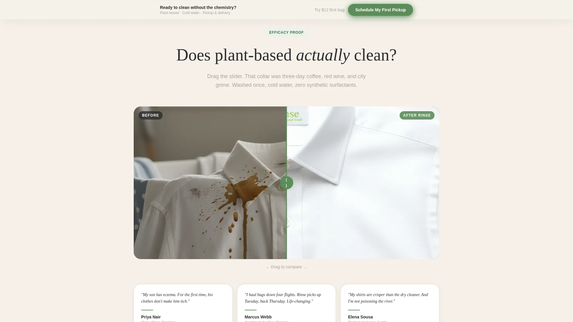 Eco-Friendly Business Advanced Booking Website Template