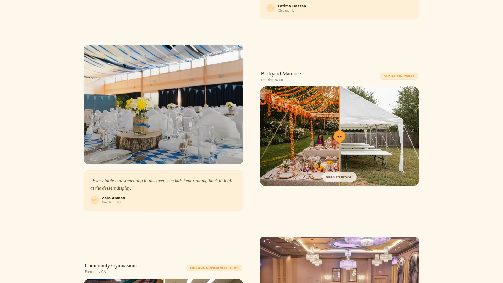 Eid Business Booking Website Template