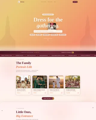 Eid Business Blog Website Template