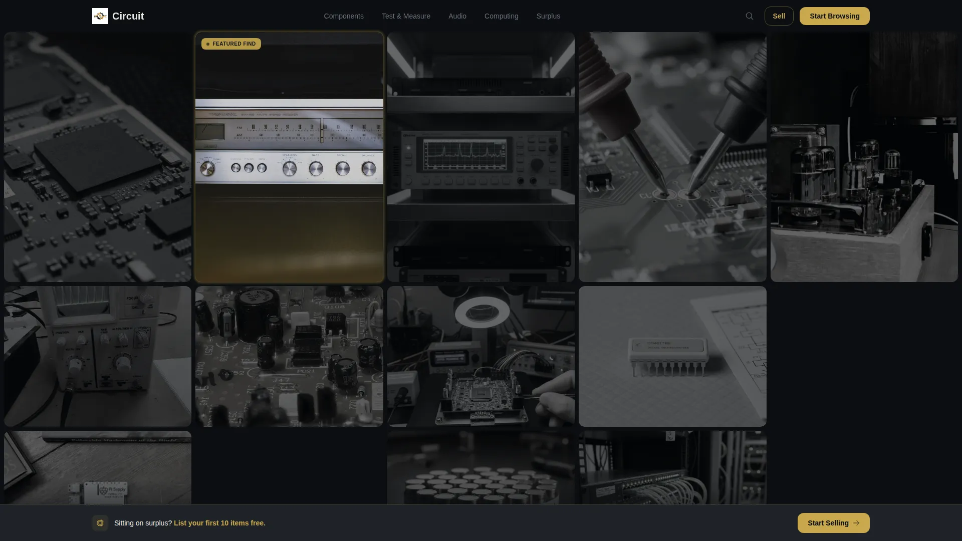 Electronics E-Commerce Professional Website Template