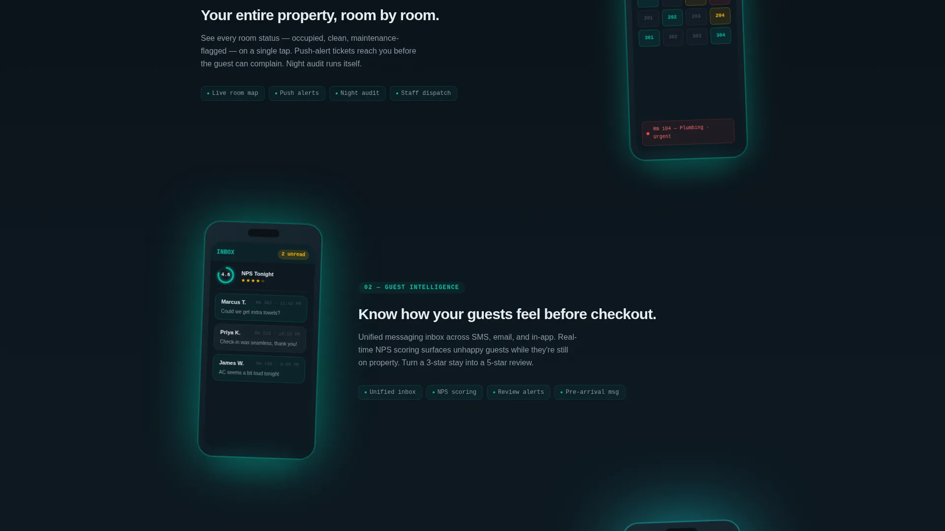 Premier Hospitality Landing Page Template