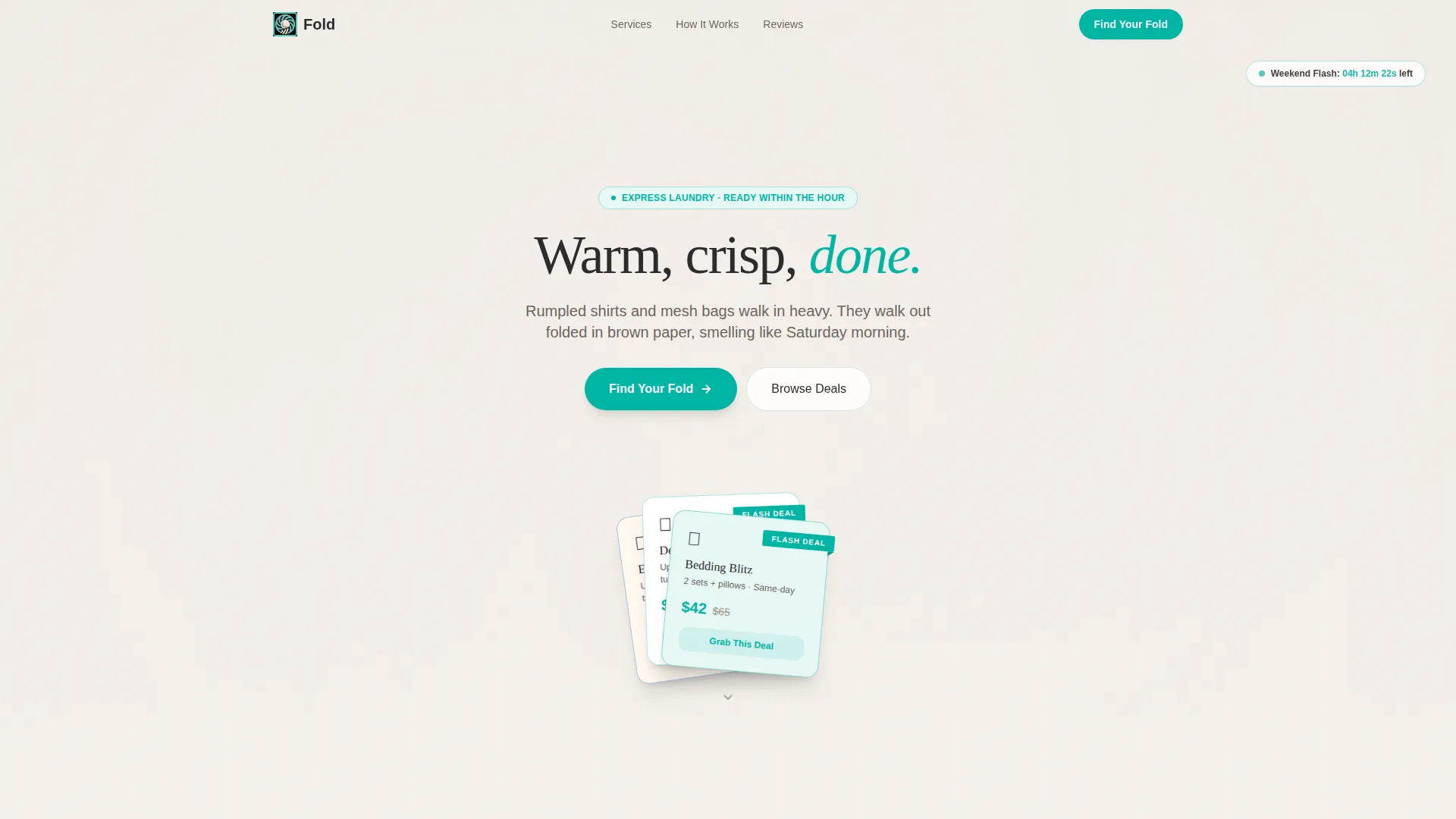 Express Business Booking Website Template