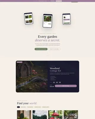 Hobby & Passion Supplies Advanced Professional Website Template
