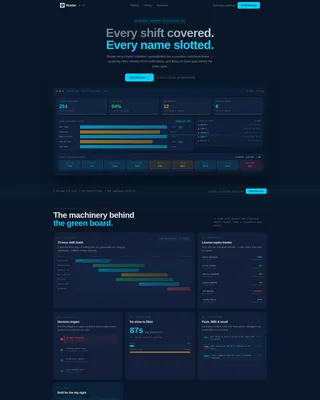 Volunteer Management Landing Page Template