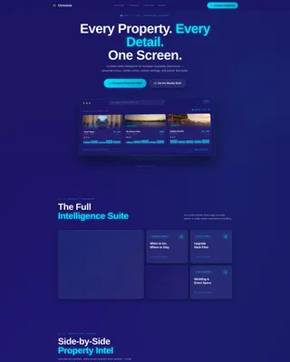 Boutique Resort Blog & Content Publisher Website Template
