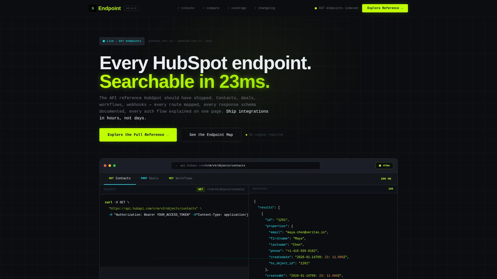 API Integration | Free Website Template | Rocket