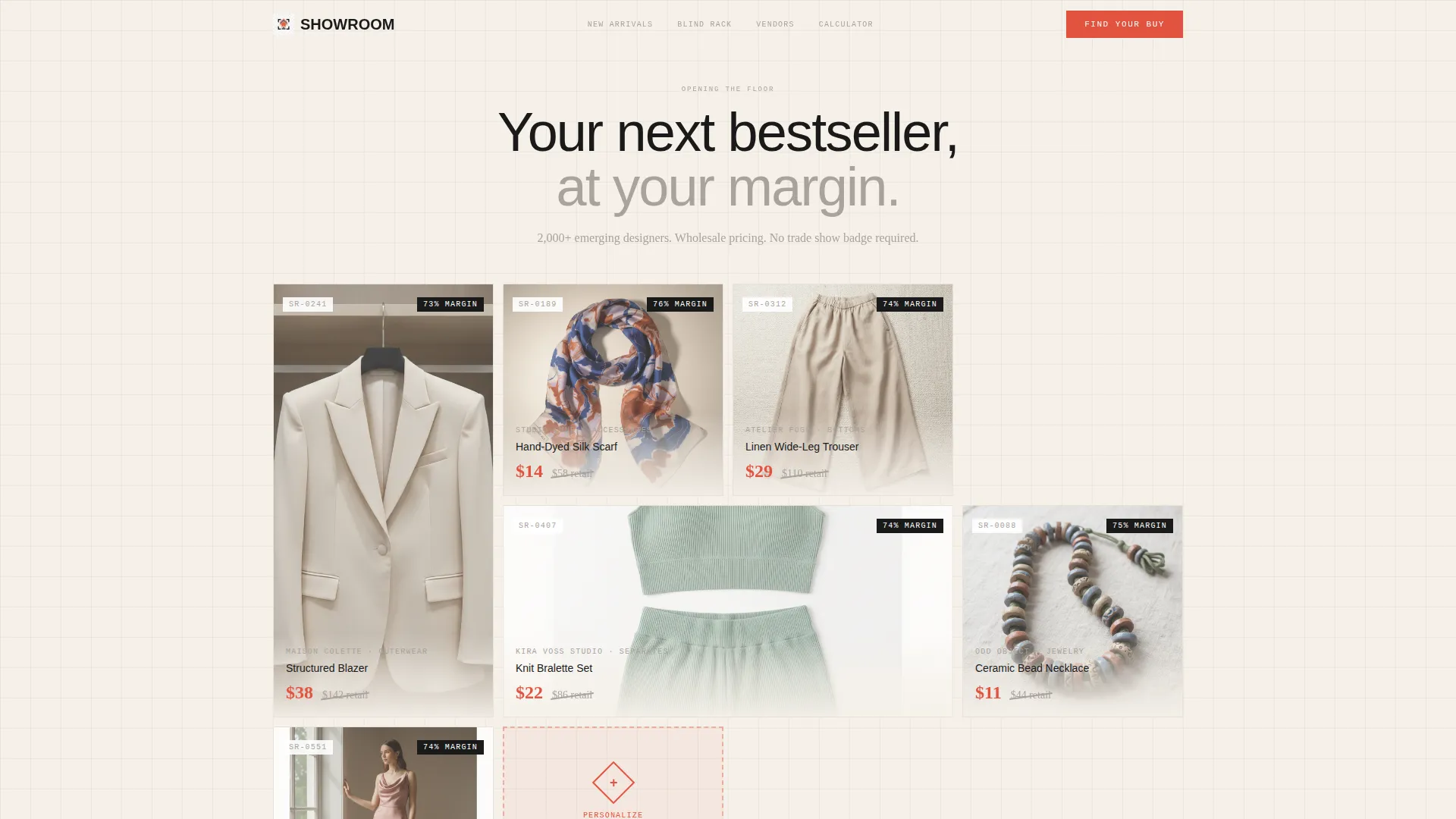 Fashion E-Commerce Specialist Pricing Website Template
