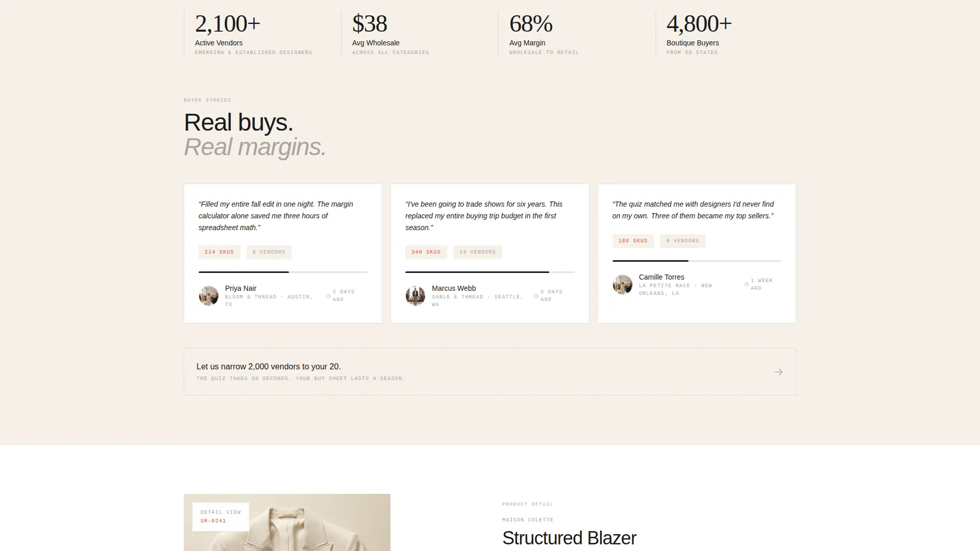 Fashion E-Commerce Specialist Pricing Website Template