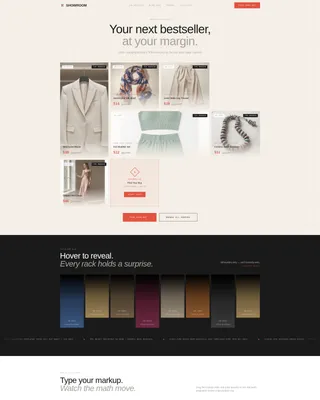 Fashion E-Commerce Specialist Pricing Website Template