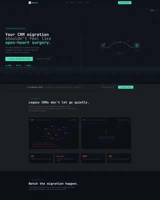 Seamless HubSpot | Free Website Template | Rocket