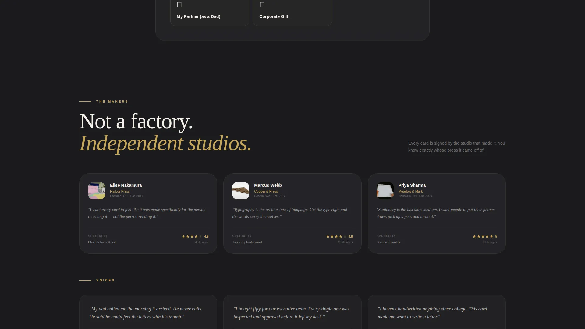 Father's Day Business Specialist Professional Website Template