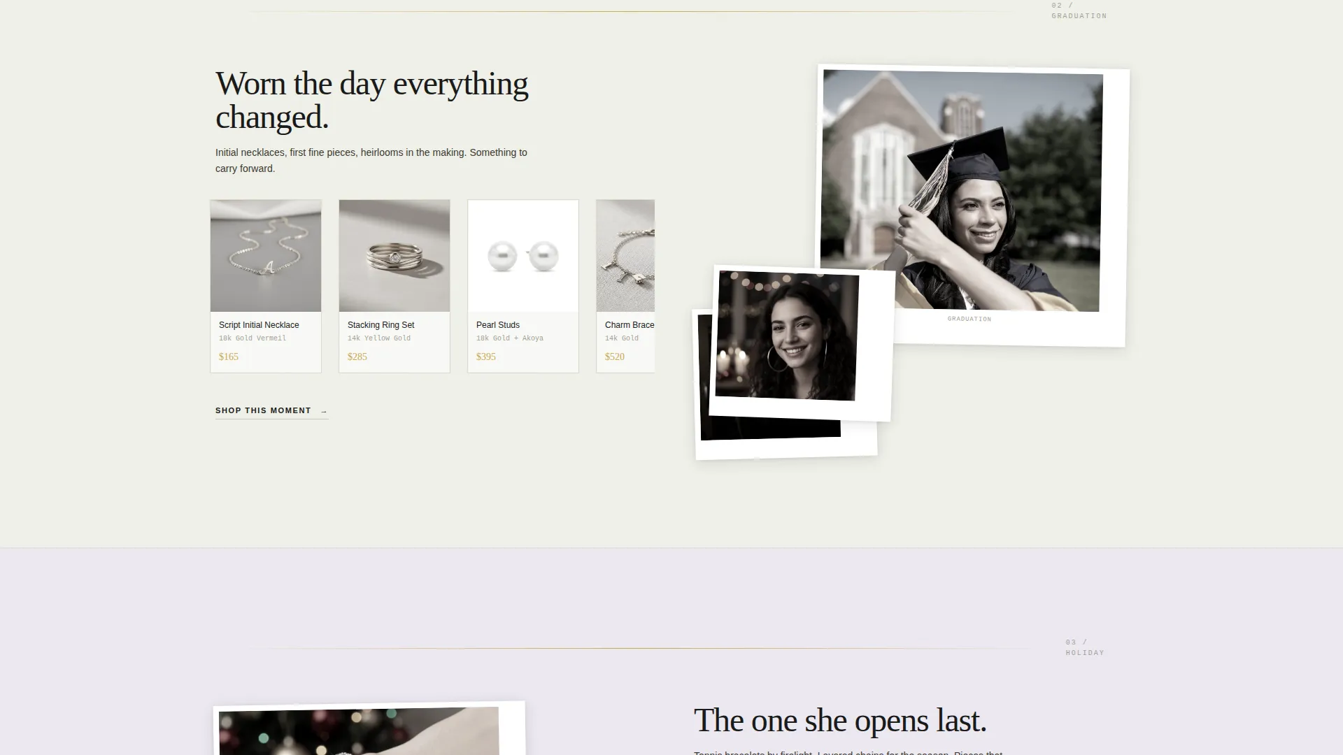 Jewelry & Accessories Store Professional Website Template
