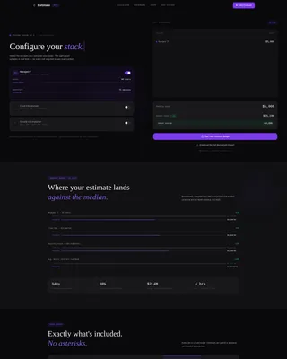 IT Services Pricing Landing Page Template