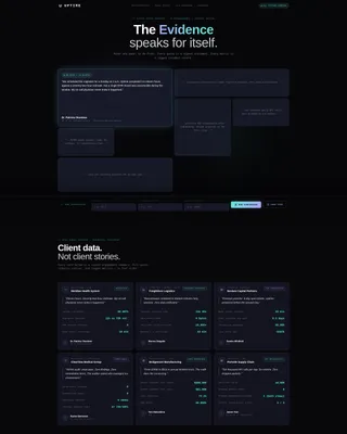 IT Services Testimonials Landing Page Template
