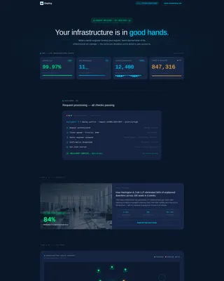 IT Services Thank You Landing Page Template