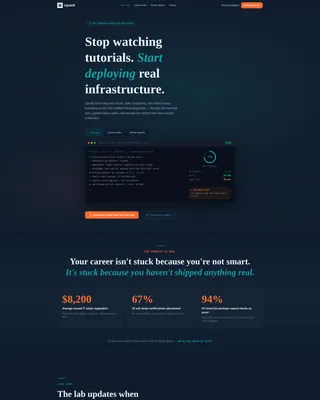 IT Training Landing Page Template | Teal Catalyst