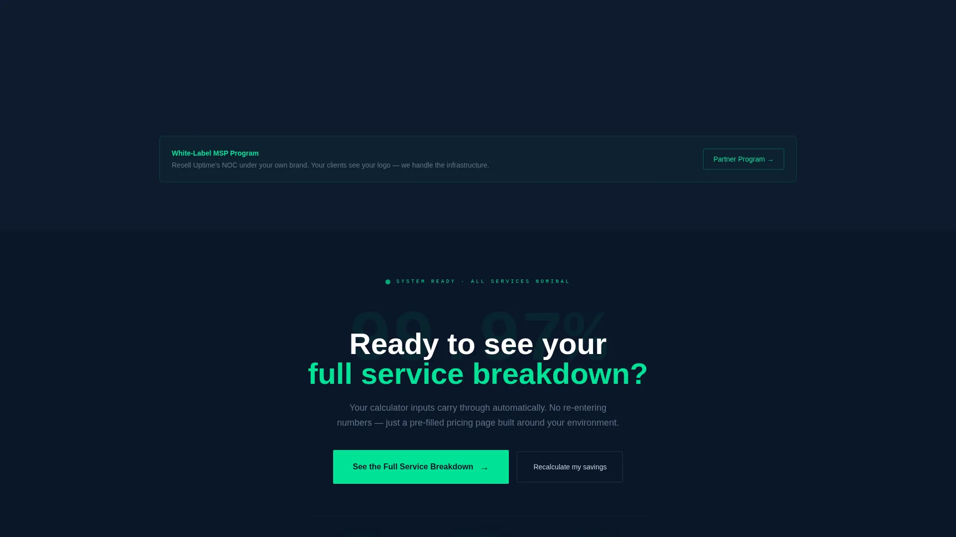 Strategic Technology Landing Page Template
