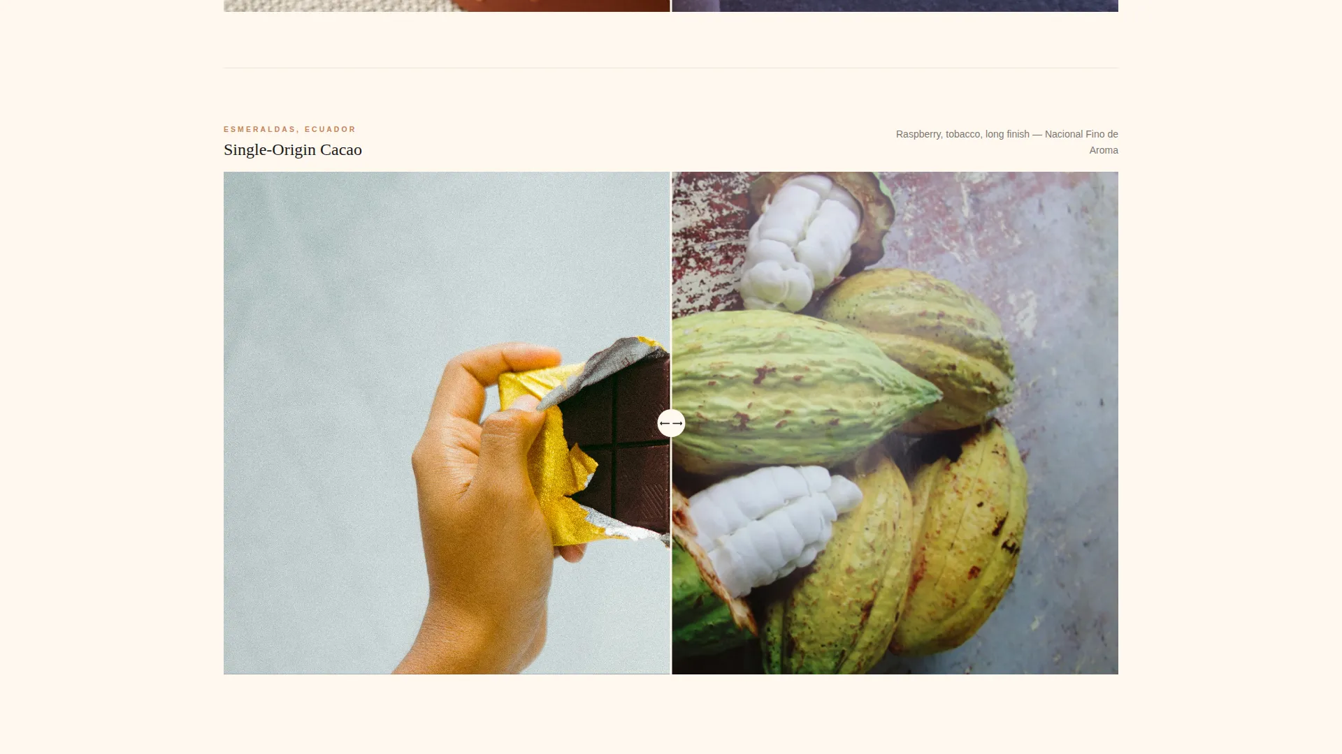 Luxury Gourmet Food & Gift Landing Page Template