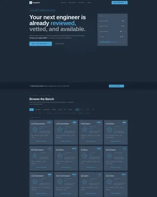 IT Staff Augmentation Landing Page Template