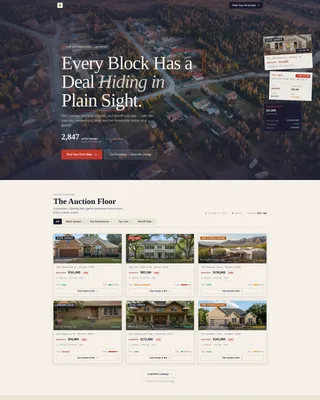 Expert Auction Platforms & Types Pre-Launch & Coming Soon Website Template