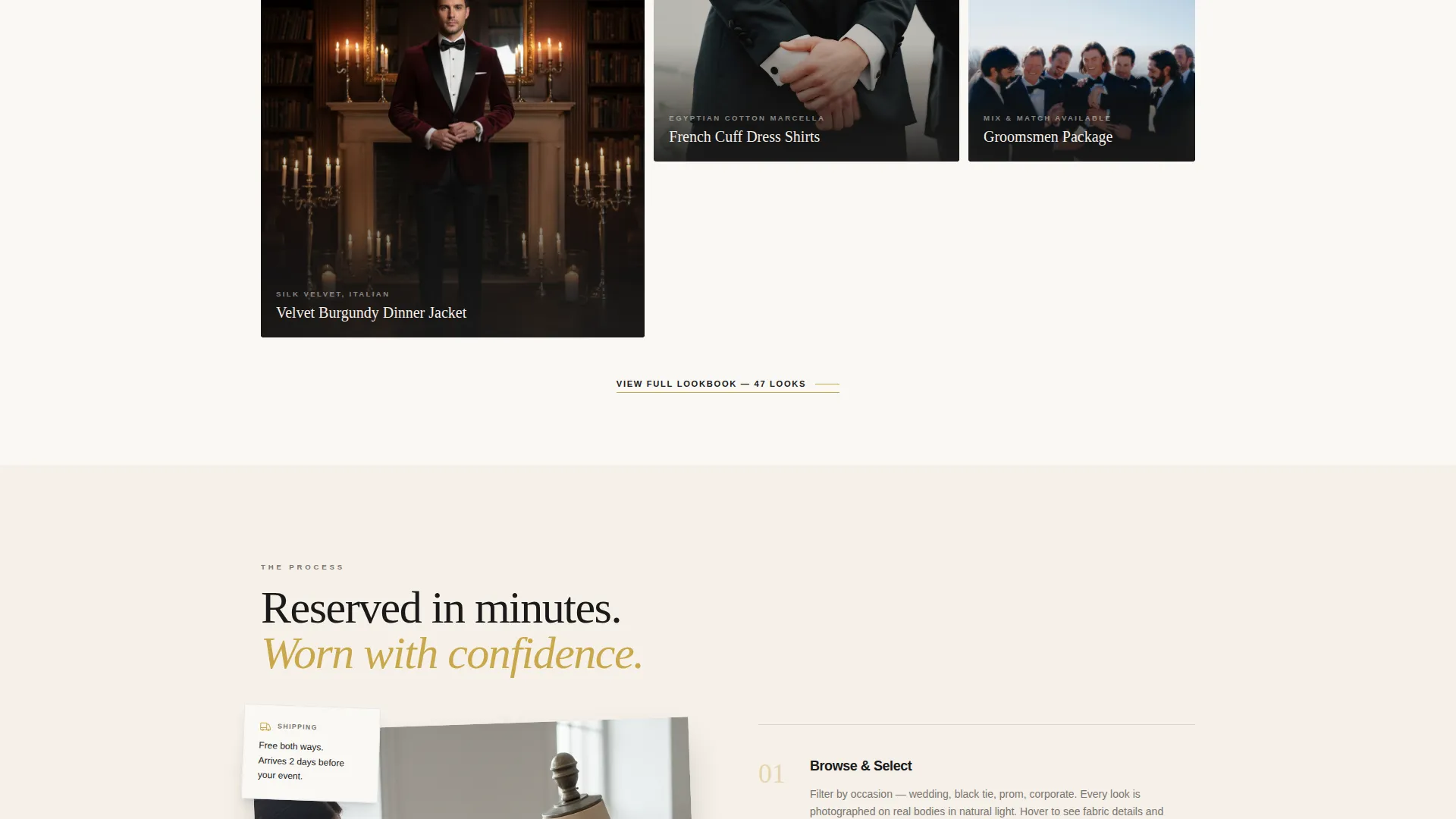 Specialist Local Brick & Mortar Business Pricing & Packages Website Template