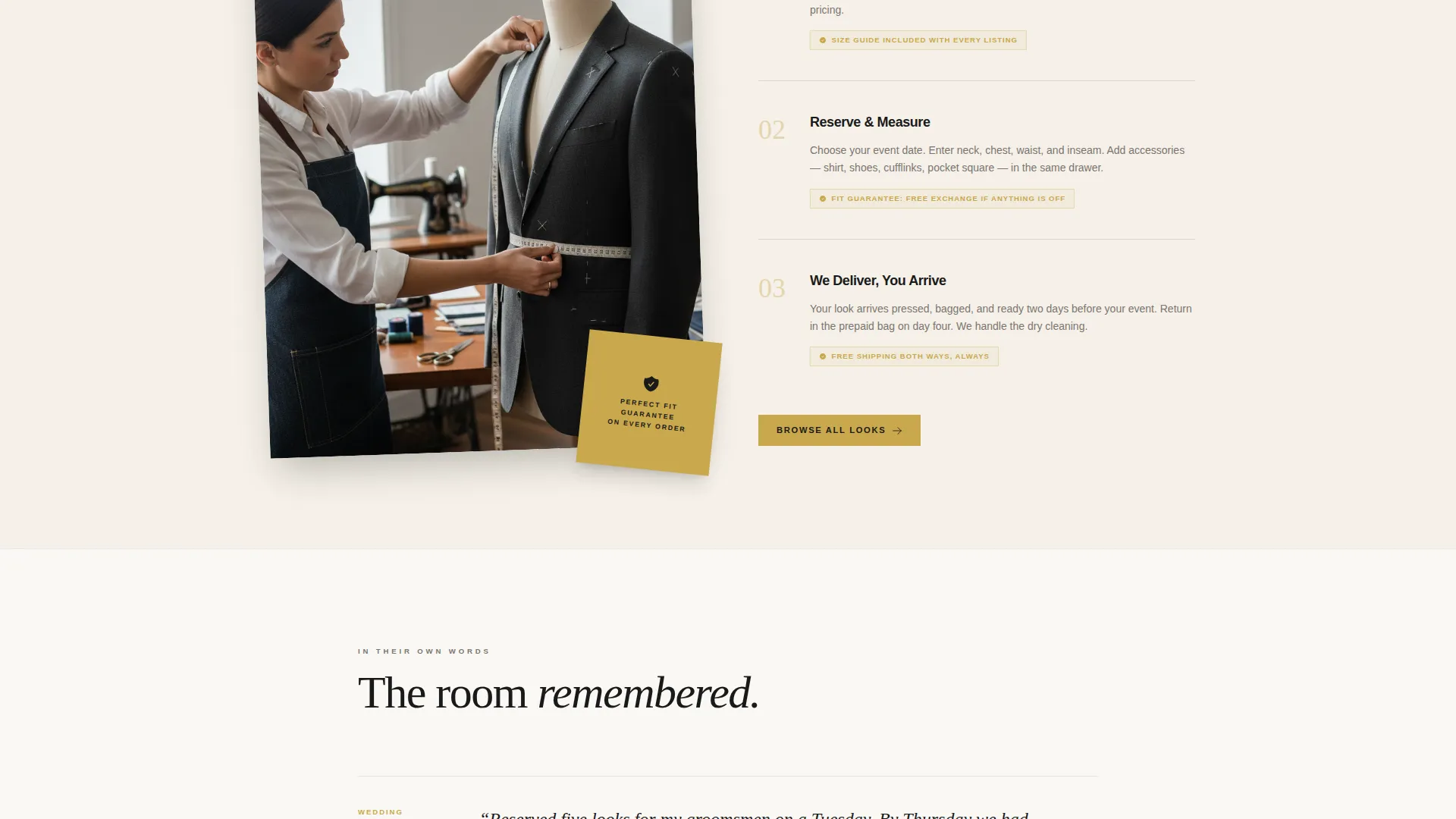 Specialist Local Brick & Mortar Business Pricing & Packages Website Template