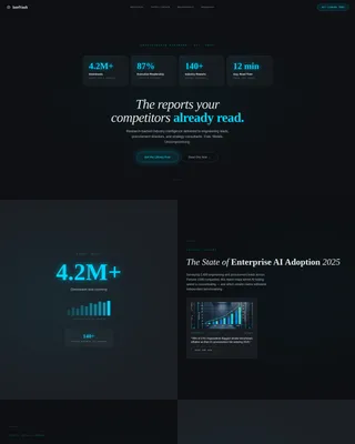 Authoritative Whitepaper | Free Website Template | Rocket