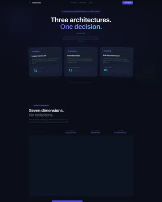 InsurTech Comparison Table Landing Page Template