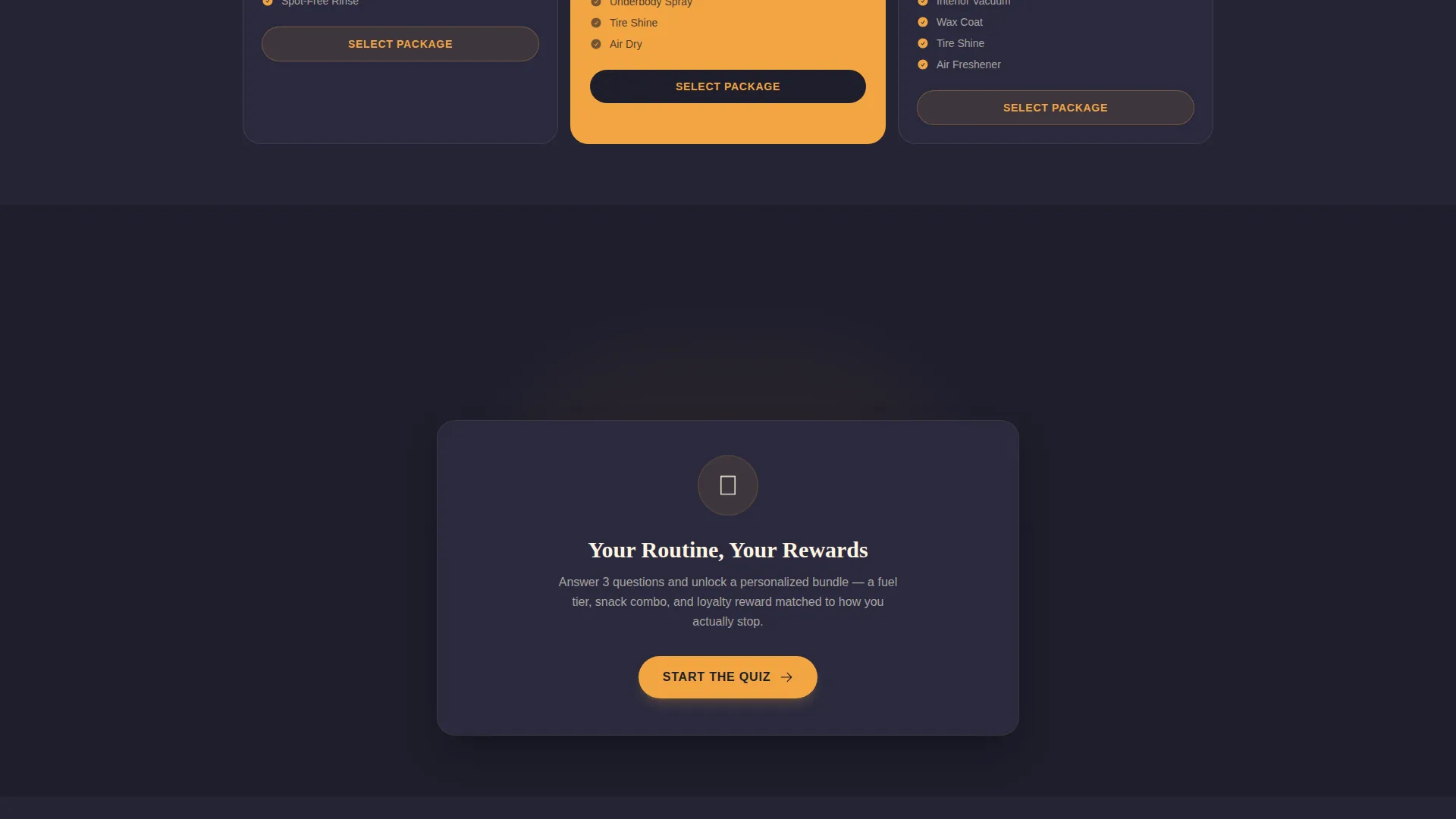 Local Brick & Mortar Business Professional Website Template