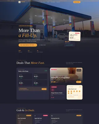 Local Brick & Mortar Business Professional Website Template