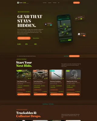 Hobby & Passion Supplies Professional Website Template
