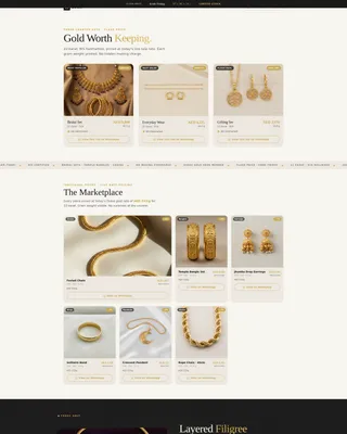 Middle Eastern Specialty Retail Booking Website Template