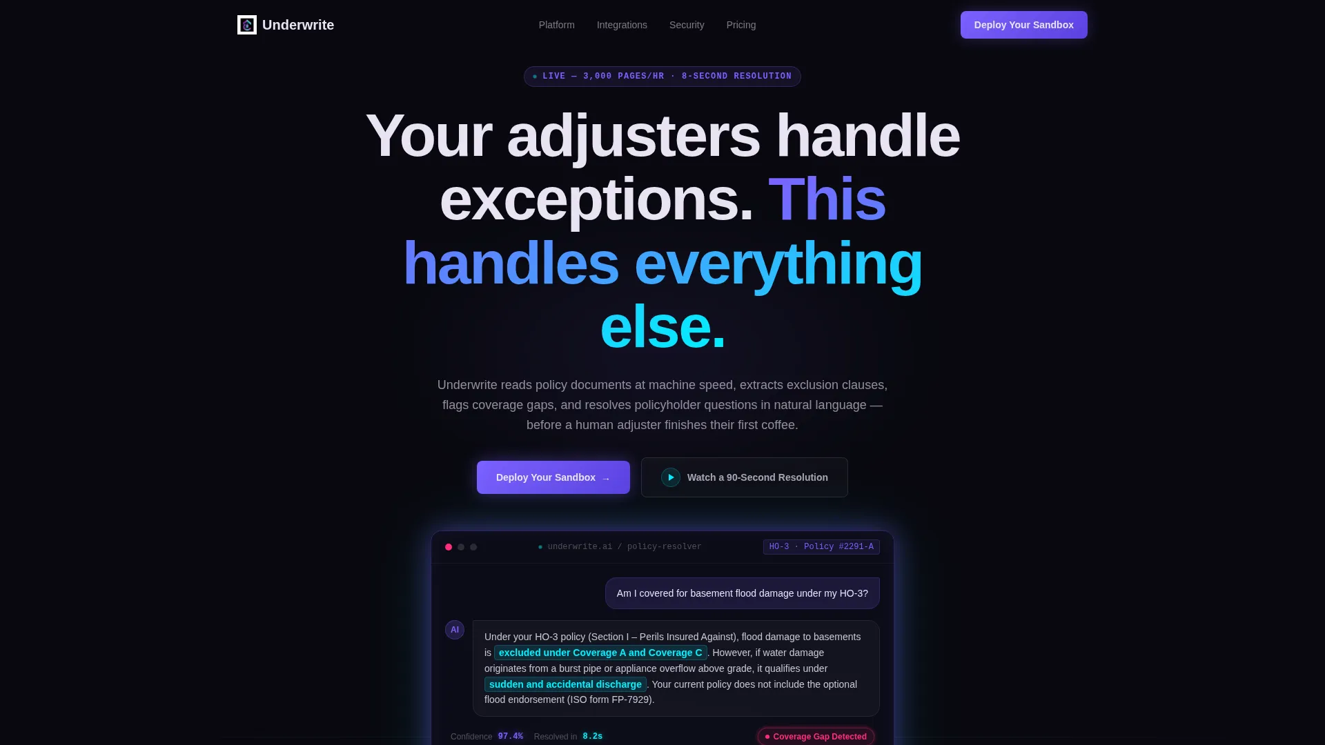 Smart Insurance Solutions Landing Page Template