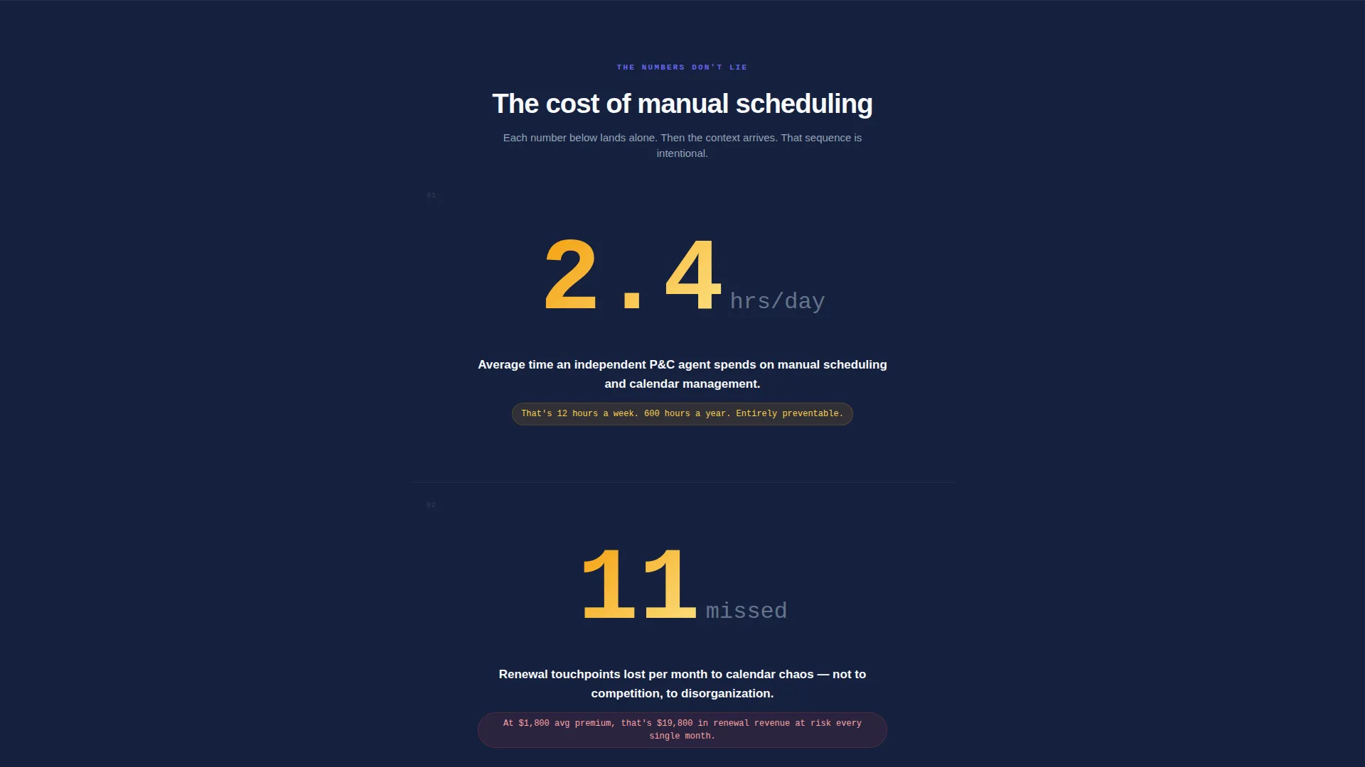 AI Insurance Scheduling Landing Page Template