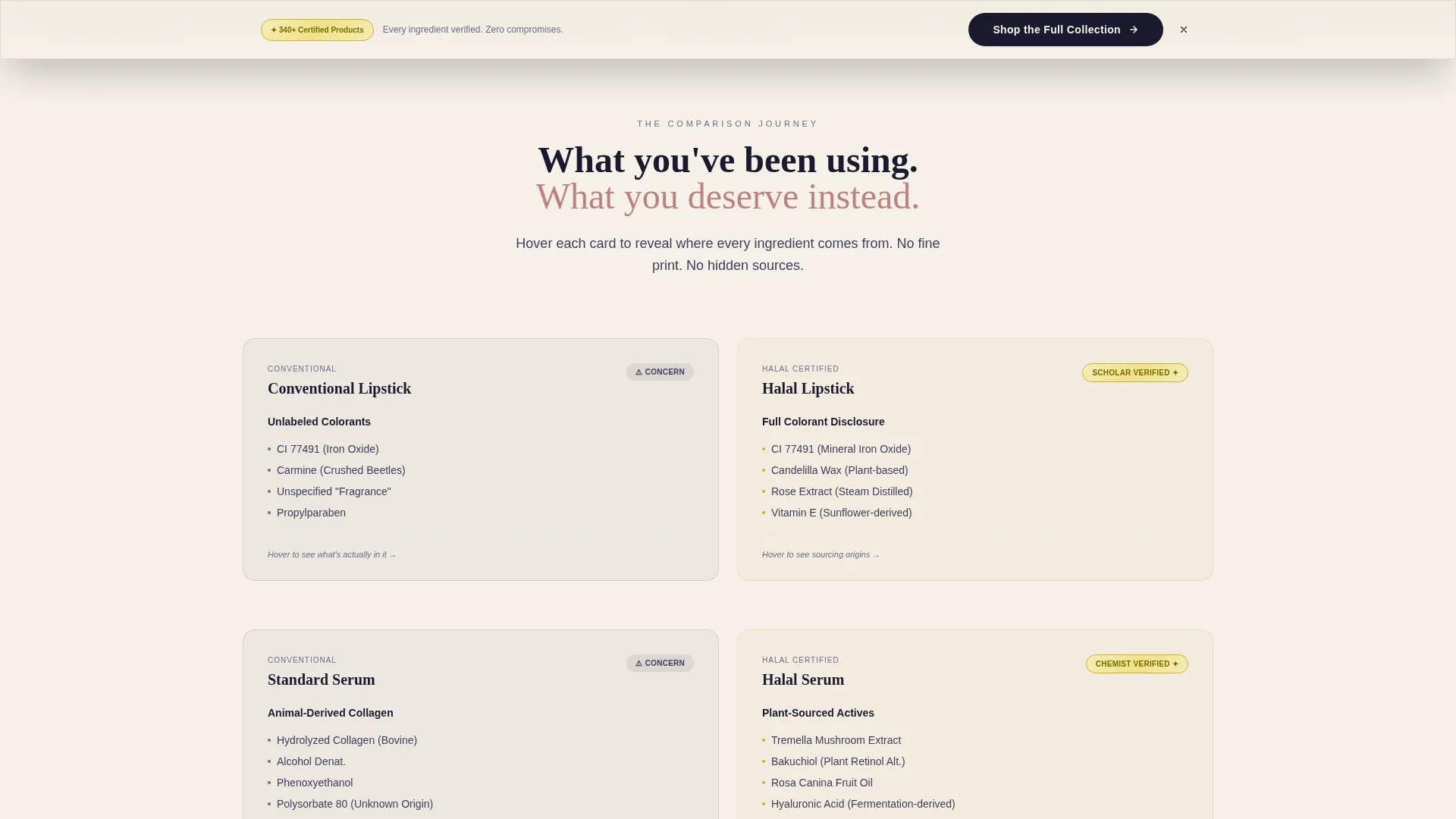 Middle Eastern Specialty Retail Blog Website Template