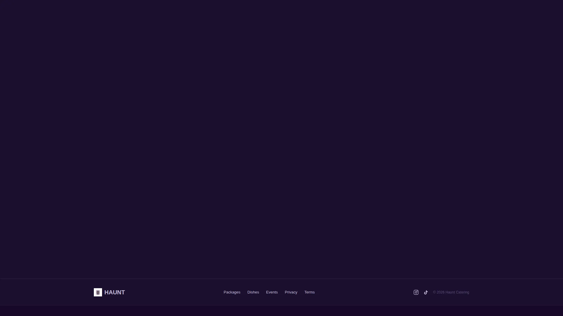 Halloween Business Pricing Website Template