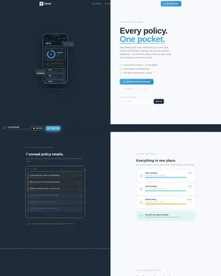 Insurance Agency Professional Website Template