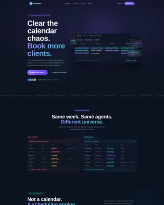 Insurance Appointment Scheduling Landing Page