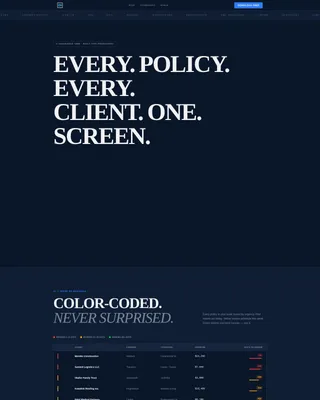 Powerful Claims Coverage Landing Page Template