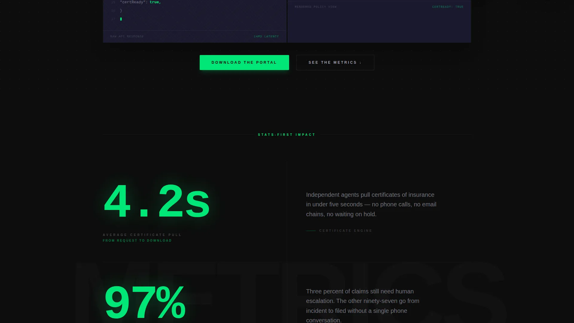 Powerful Insurance Platform Landing Page Template