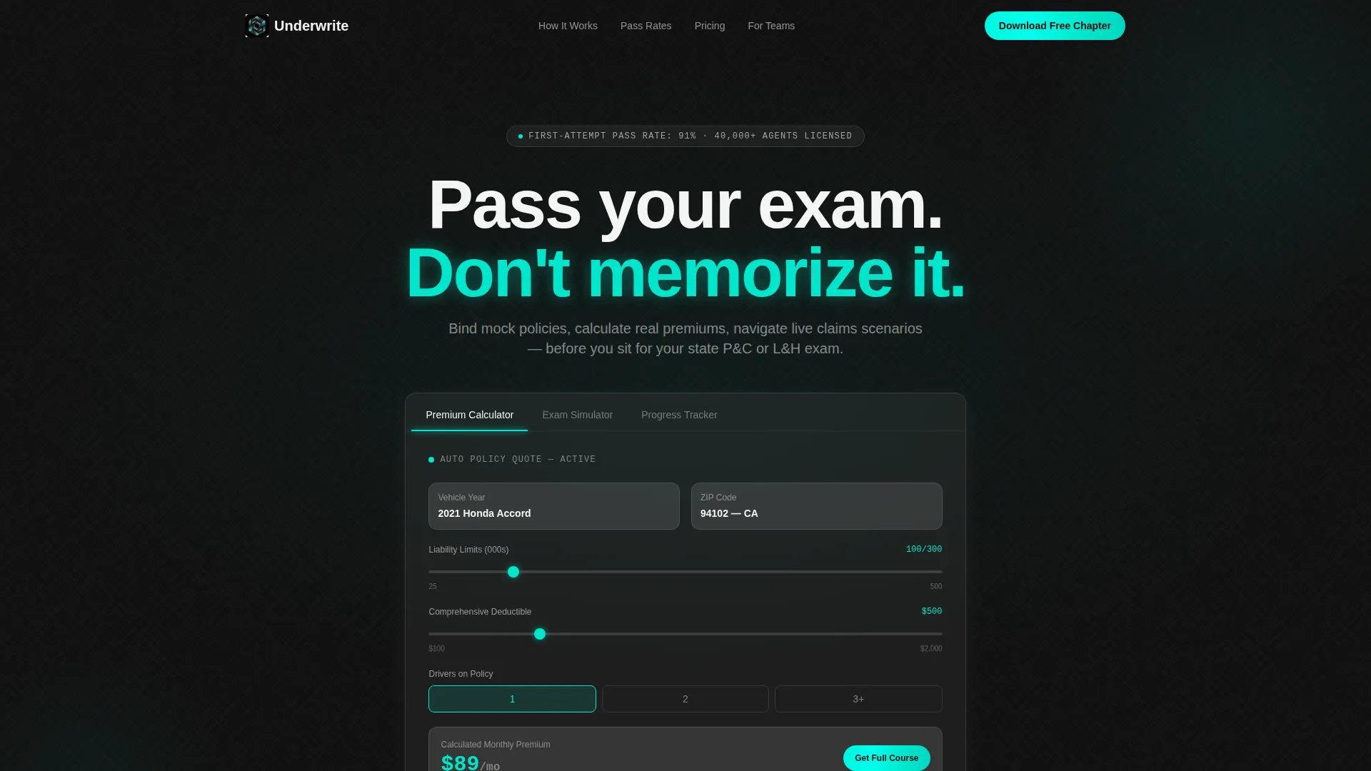 Powerful Policy Services Landing Page Template