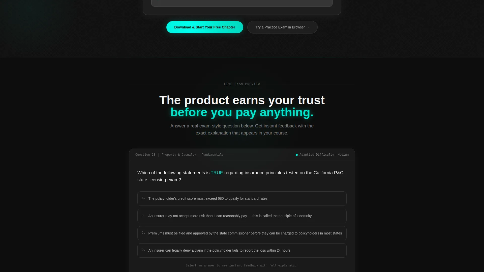 Powerful Policy Services Landing Page Template