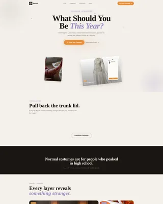 Halloween Business Specialist Professional Website Template