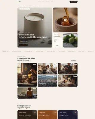 Niche & Artisan Products Pricing Website Template